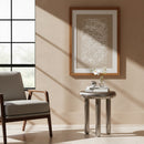 Silver Round Side Table | OROA Modern Arian