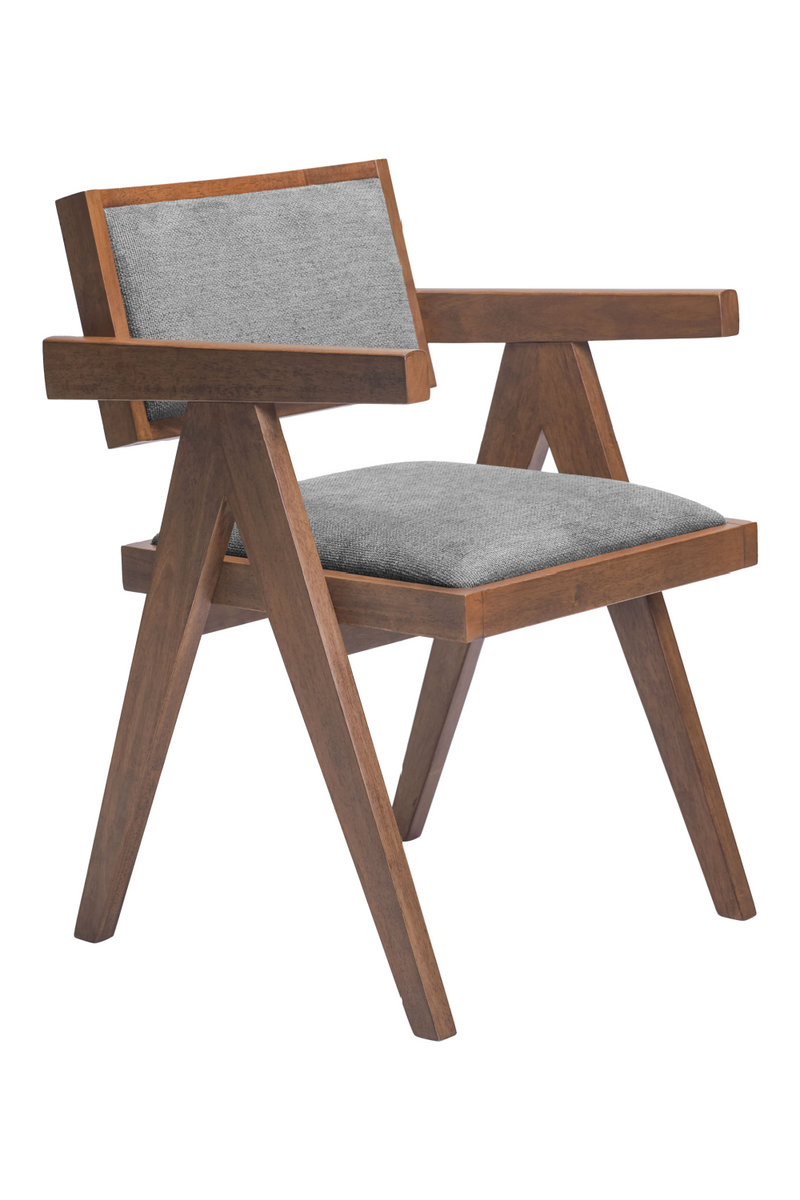 Rubberwood Framed Dining Chairs (2) | OROA Modern Delhi | Oroatrade.com