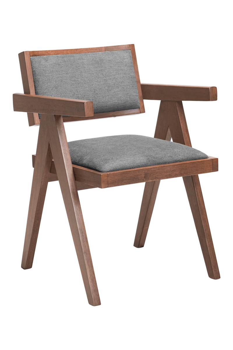 Rubberwood Framed Dining Chairs (2) | OROA Modern Delhi | Oroatrade.com