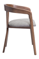 Gray Linen Seat Dining Chair | OROA Modern Cairo | Oroatrade.com