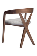 Gray Linen Seat Dining Chair | OROA Modern Cairo | Oroatrade.com