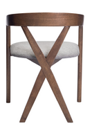 Gray Linen Seat Dining Chair | OROA Modern Cairo | Oroatrade.com