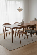 Gray Linen Seat Dining Chair | OROA Modern Cairo | Oroatrade.com