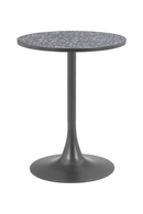 Black Terrazzo Bistro Table | OROA Modern Bite | Oroatrade.com