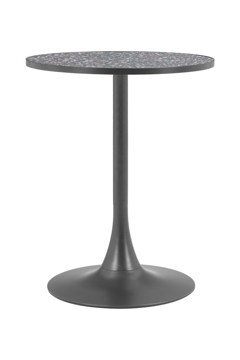 Black Terrazzo Bistro Table | OROA Modern Bite | Oroatrade.com