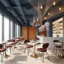 Square Terrazzo Bistro Table | OROA Modern Spot | Oroatrade.com