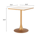 Square Terrazzo Bistro Table | OROA Modern Spot | Oroatrade.com