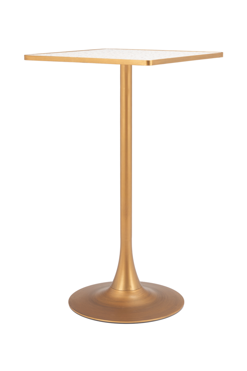 Square Terrazzo Bar Table | OROA Modern Spot | Oroatrade.com