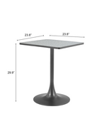 Square Terrazzo Bistro Table | OROA Modern Spot | Oroatrade.com