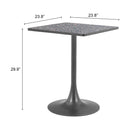 Square Terrazzo Bistro Table | OROA Modern Spot | Oroatrade.com