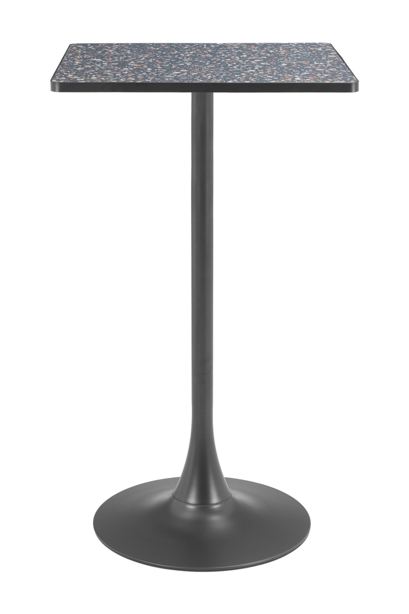 Square Terrazzo Bar Table | OROA Modern Spot | Oroatrade.com
