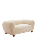 Taupe Corduroy Loveseat | OROA Modern Boet | Oroatrade.com
