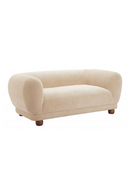 Taupe Corduroy Loveseat | OROA Modern Boet | Oroatrade.com