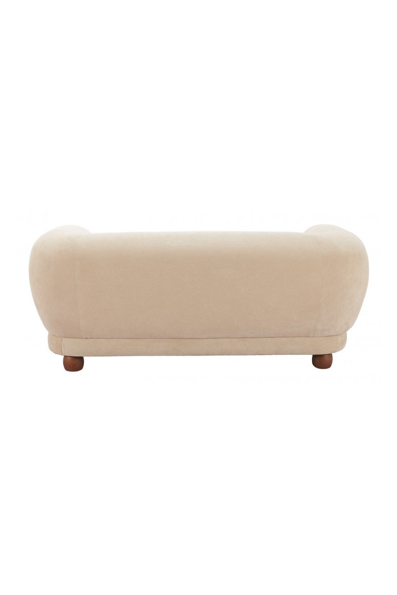 Taupe Corduroy Loveseat | OROA Modern Boet | Oroatrade.com