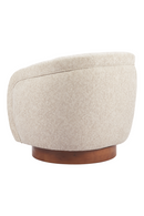 Beige Swivel Lounge Chair | OROA Modern Vinta | Oroatrade.com