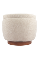 Beige Swivel Lounge Chair | OROA Modern Vinta | Oroatrade.com