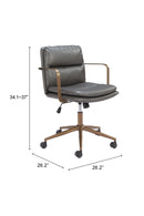 Vinyl Upholstered Office Chair | Oroa Modern Birao | Oroatrade.com