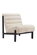 Beige Channeled-Back Lounge Chair | OROA Modern Maki | Oroatrade.com