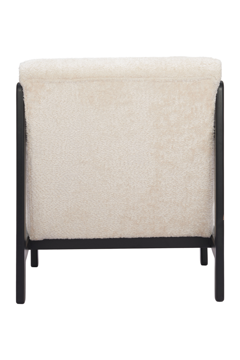 Beige Channeled-Back Lounge Chair | OROA Modern Maki | Oroatrade.com