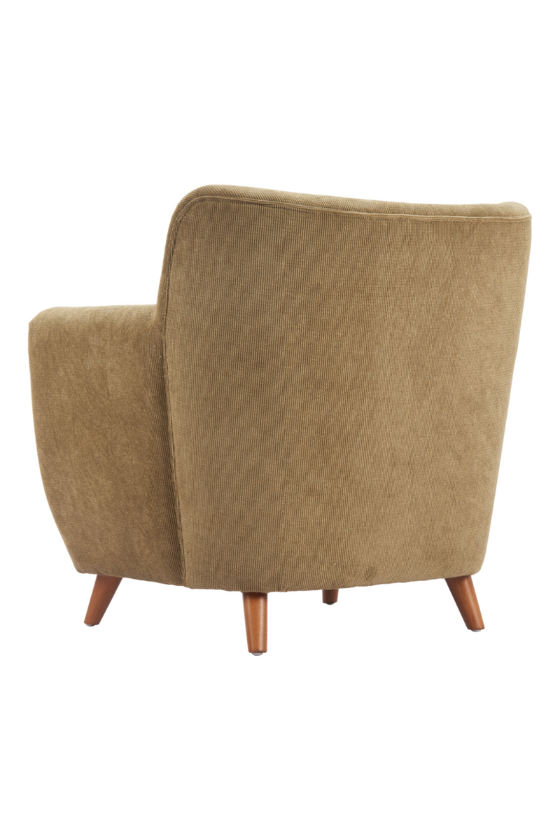 Green Corduroy Lounge Chair | OROA Modern Hako | Oroatrade.com