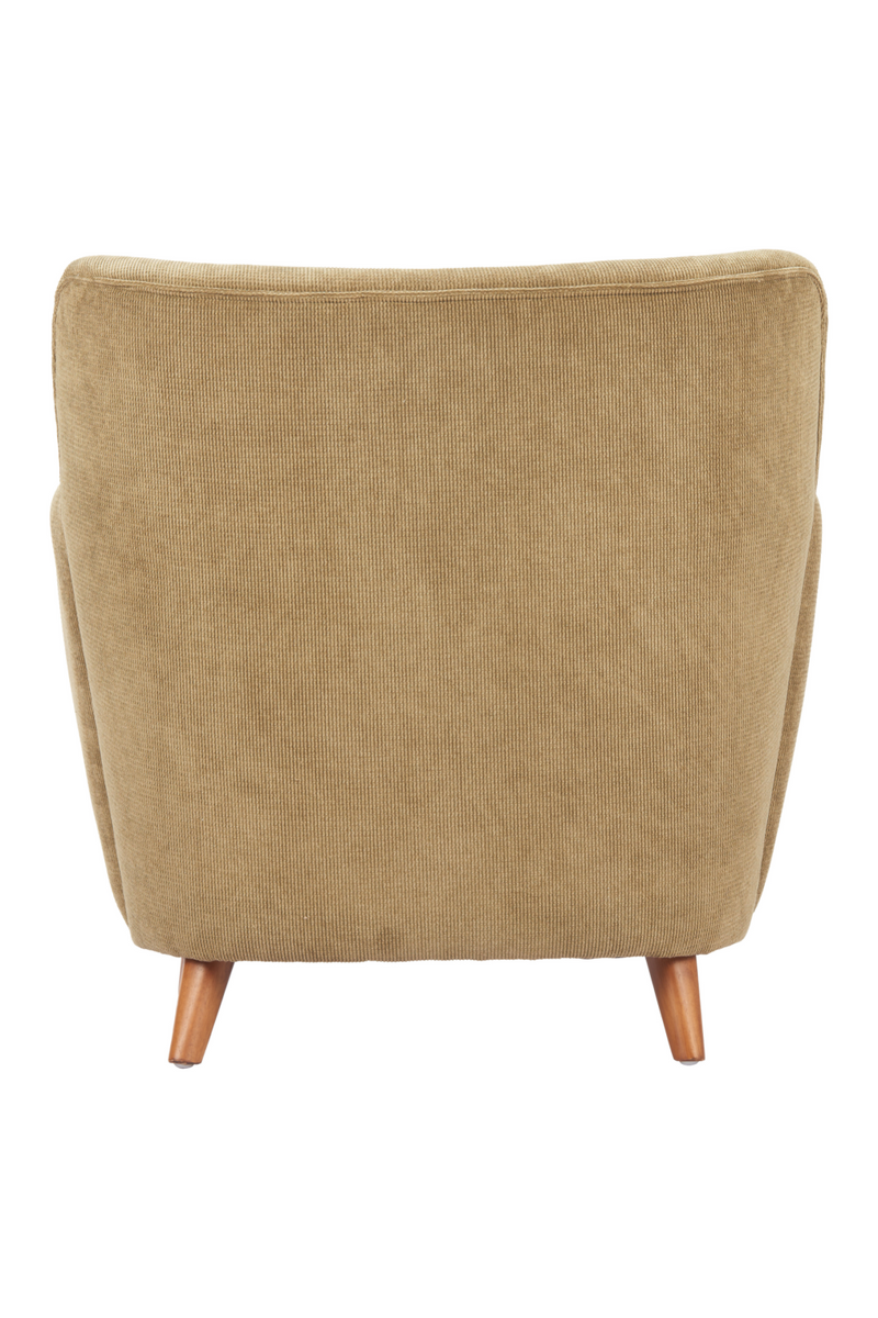 Green Corduroy Lounge Chair | OROA Modern Hako | Oroatrade.com