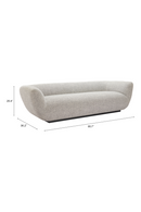 Gray Contemporary Sofa | OROA Modern Zambet | Oroatrade.com