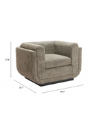 Green Tweed Accent Chair | OROA Modern Sereneu | Oroatrade.com