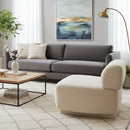 Beige Minimalist Accent Chair | OROA Modern Anese | Oroatrade.com