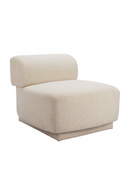 Beige Minimalist Accent Chair | OROA Modern Anese | Oroatrade.com