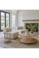 Beige Minimalist Accent Chair | OROA Modern Anese | Oroatrade.com