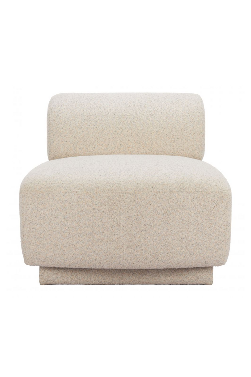 Beige Minimalist Accent Chair | OROA Modern Anese | Oroatrade.com