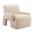 Beige Contemporary Accent Chair | OROA Modern Rura | Oroatrade.com