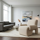 Beige Contemporary Accent Chair | OROA Modern Rura | Oroatrade.com