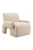Beige Contemporary Accent Chair | OROA Modern Rura | Oroatrade.com