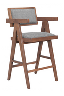 Rubberwood Framed Counter Stools (2) | OROA Modern Delhi | Oroatrade.com