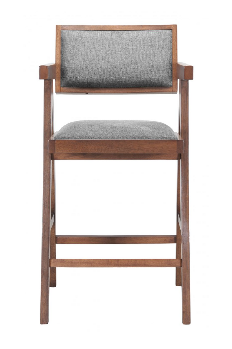 Rubberwood Framed Counter Stools (2) | OROA Modern Delhi | Oroatrade.com