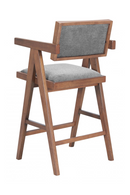 Rubberwood Framed Counter Stools (2) | OROA Modern Delhi | Oroatrade.com