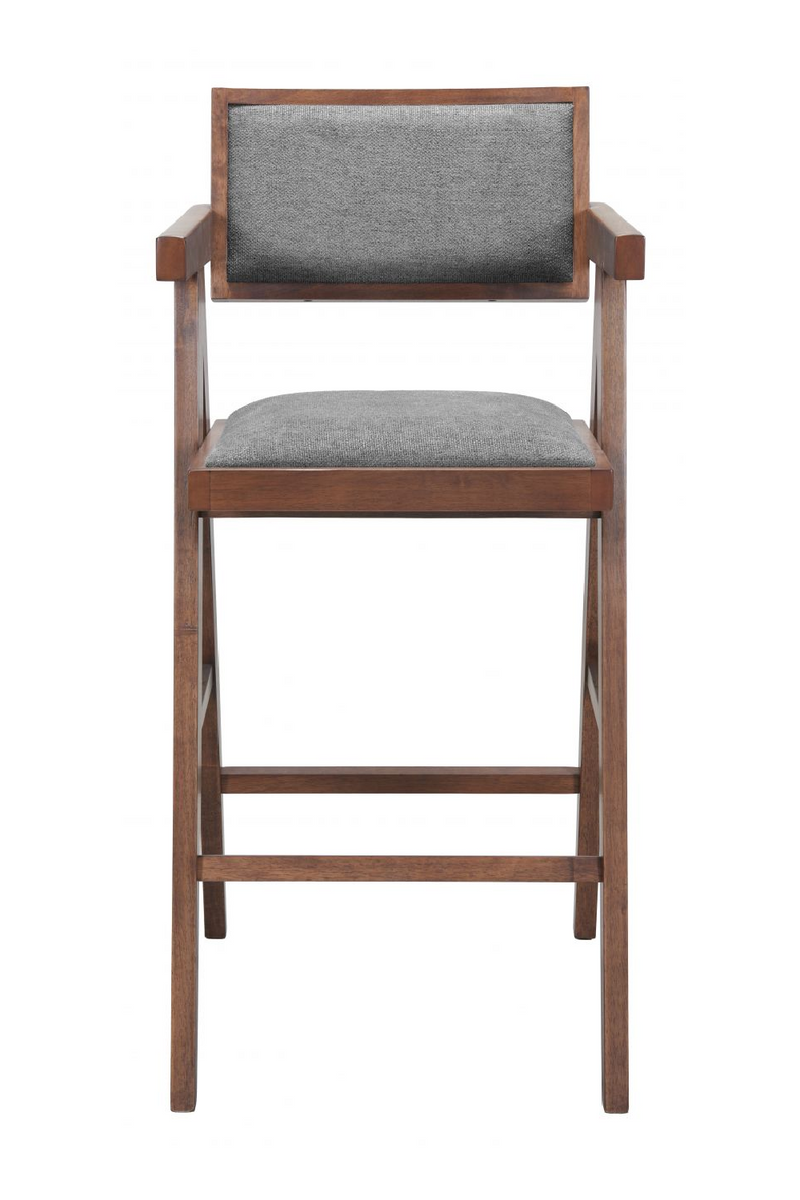 Rubberwood Framed Bar Stools (2) | OROA Modern Delhi | Oroatrade.com