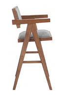 Rubberwood Framed Bar Stools (2) | OROA Modern Delhi | Oroatrade.com