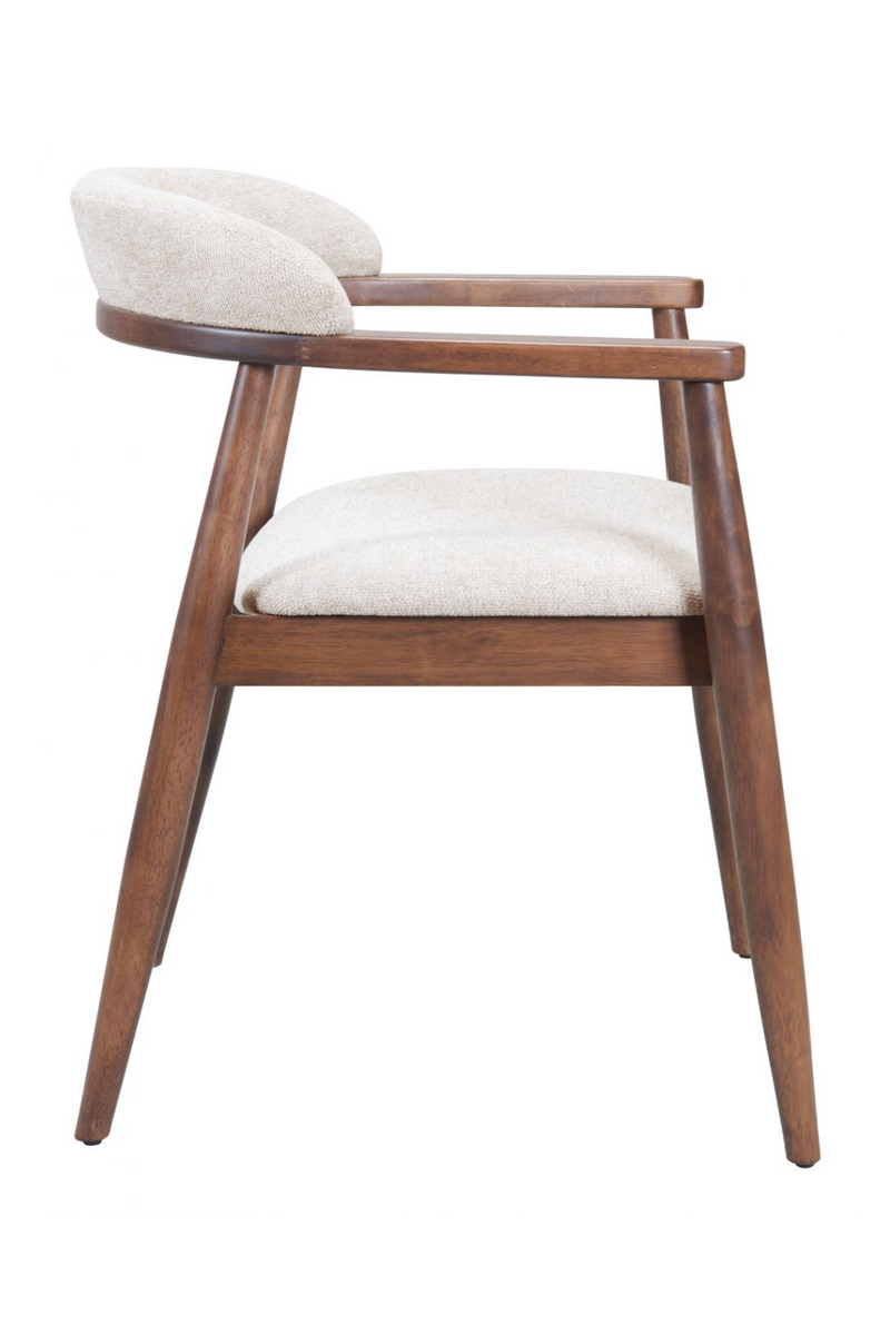 Wood Framed Beige Dining Chair | OROA Modern Goka | Oroatrade.com