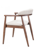 Wood Framed Beige Dining Chair | OROA Modern Goka | Oroatrade.com