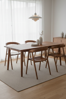 Wood Framed Beige Dining Chair | OROA Modern Goka | Oroatrade.com