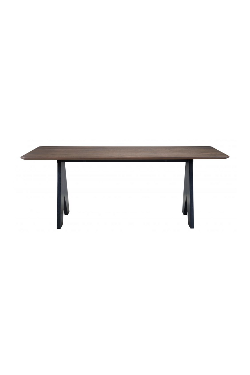 Rectangular Rubberwood Dining Table | OROA Modern Lisse | Oroatrade.com