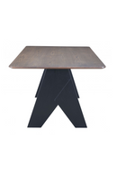 Rectangular Rubberwood Dining Table | OROA Modern Lisse | Oroatrade.com