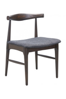 Dark Wooden Dining Chairs (2) | OROA Modern Tuzka | Oroatrade.com