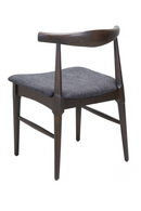 Dark Wooden Dining Chairs (2) | OROA Modern Tuzka | Oroatrade.com