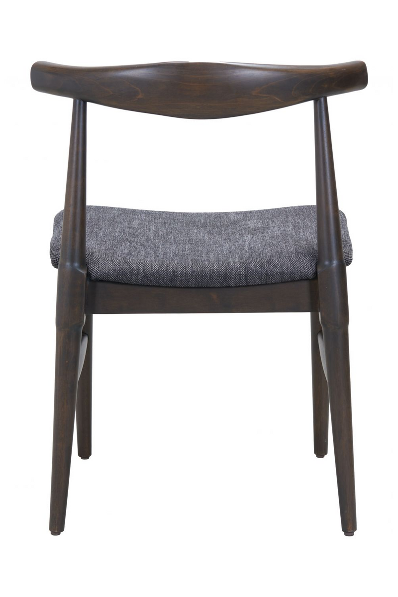 Dark Wooden Dining Chairs (2) | OROA Modern Tuzka | Oroatrade.com