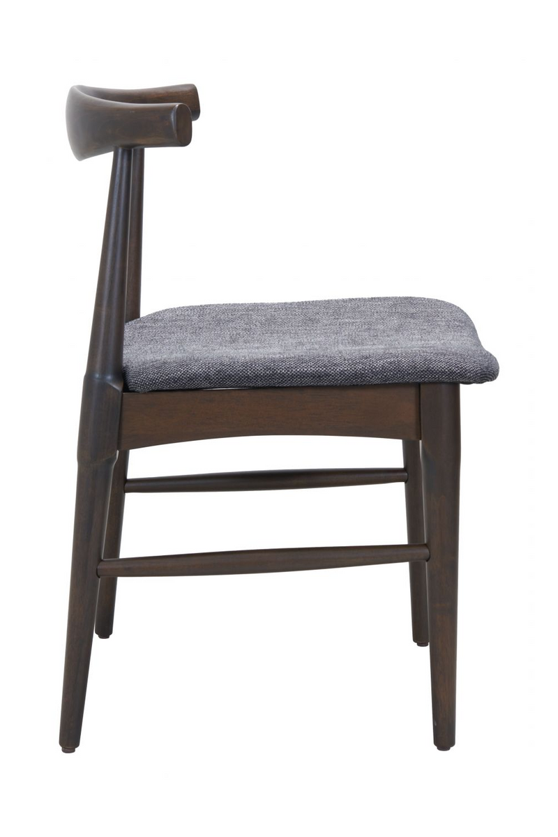 Dark Wooden Dining Chairs (2) | OROA Modern Tuzka | Oroatrade.com