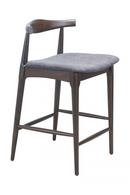 Dark Wooden Counter Stools (2) | OROA Modern Tuzka | Oroatrade.com