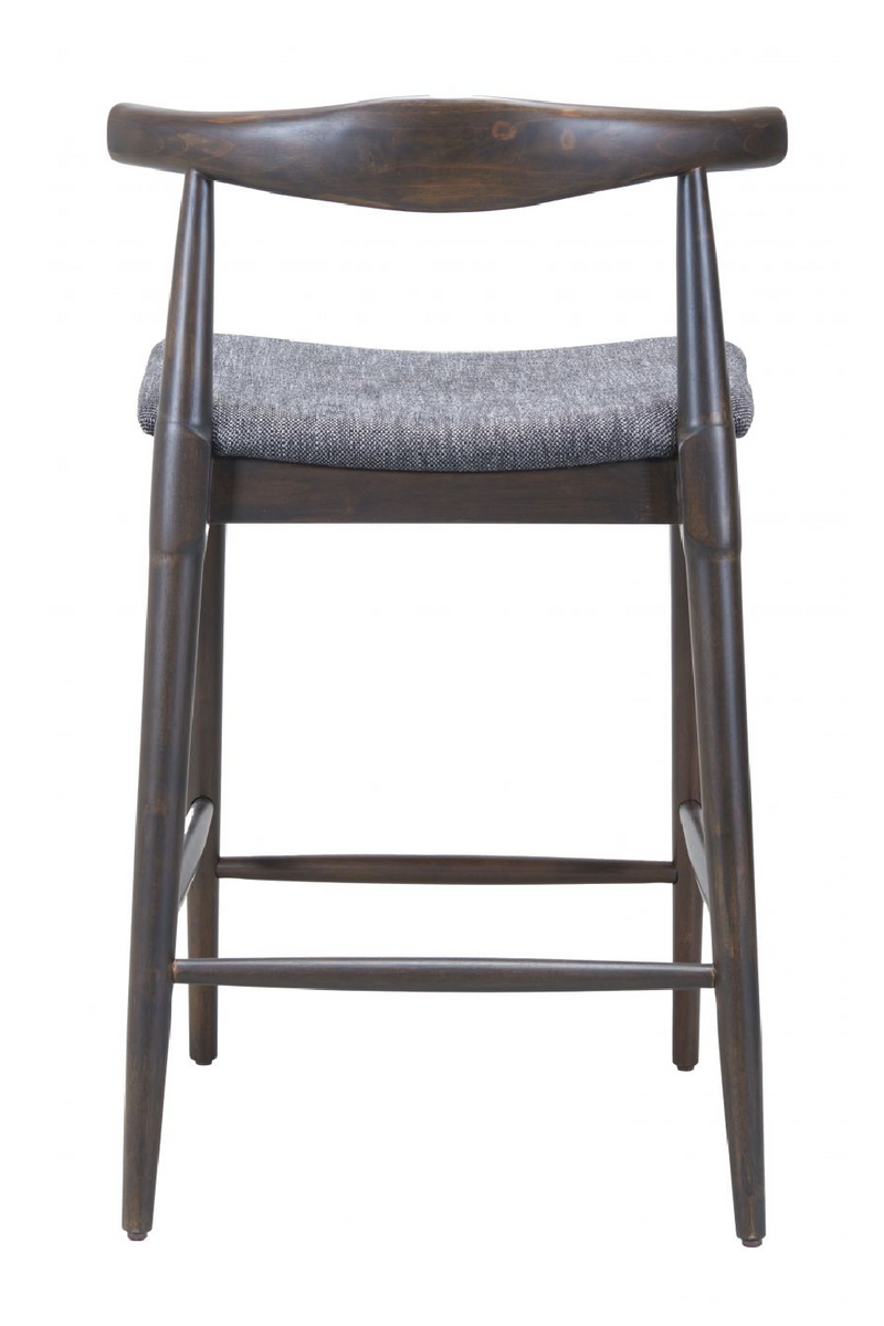 Dark Wooden Counter Stools (2) | OROA Modern Tuzka | Oroatrade.com